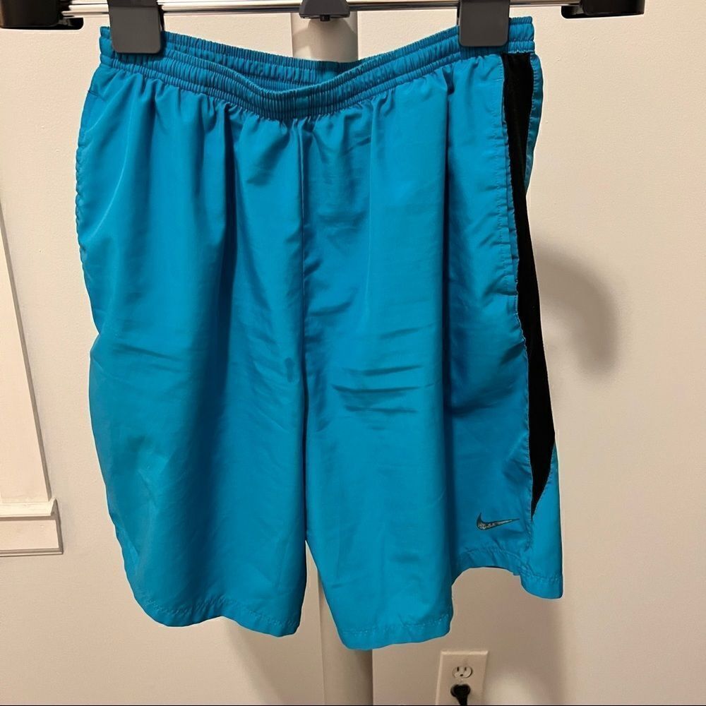 Nike Pro Dri Fit Athletic Shorts Size Medium Men Blue Casual Performance Sport🩳